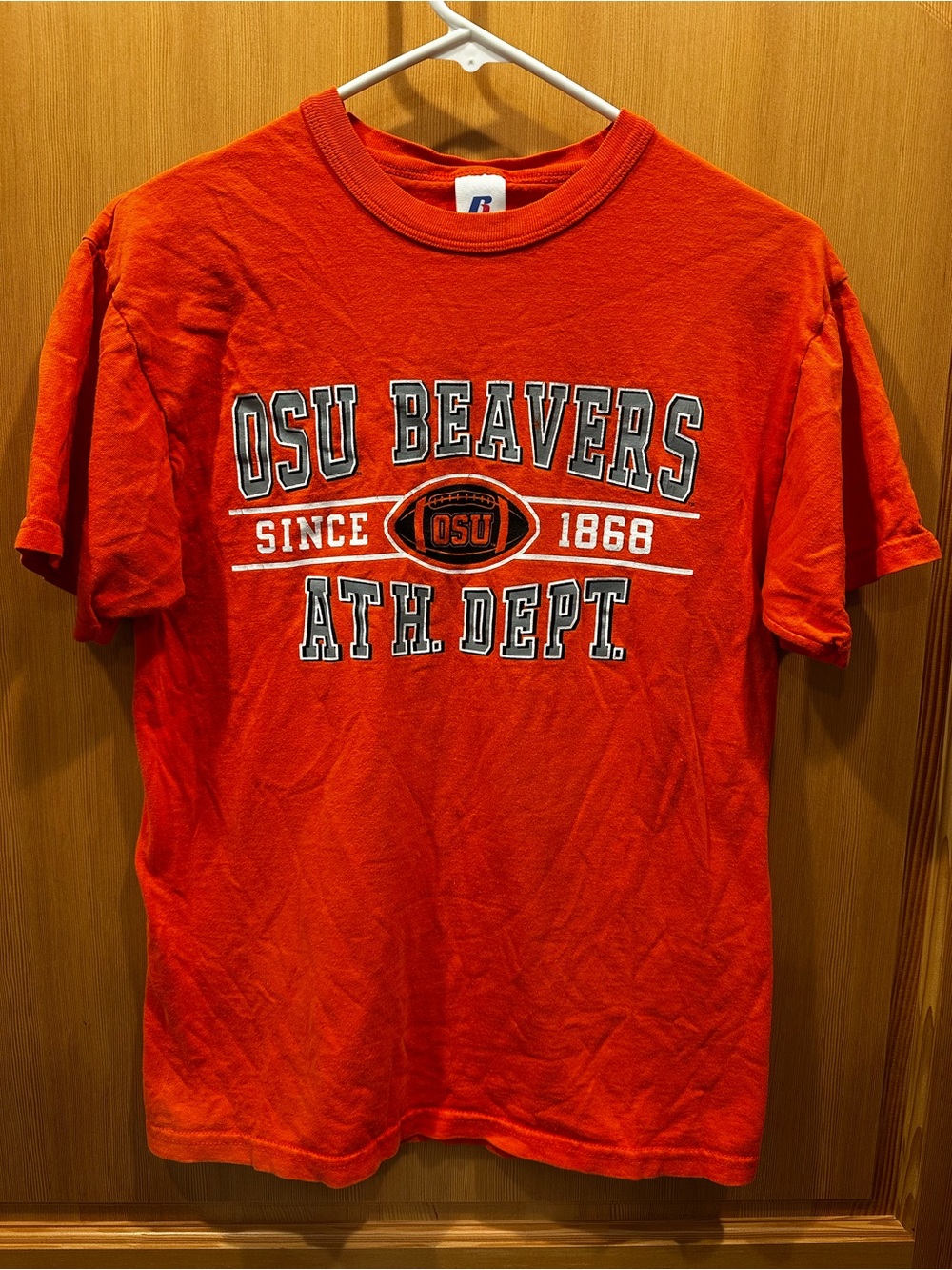 OSU Beavers Orange Athletic Dept. T-Shirt